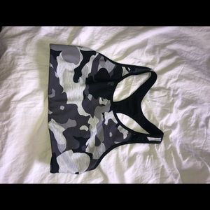 Camo sports bra